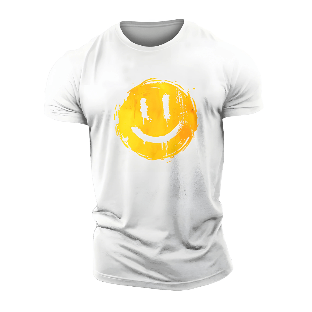 Happy Smiley T-Shirt - Gymfit
