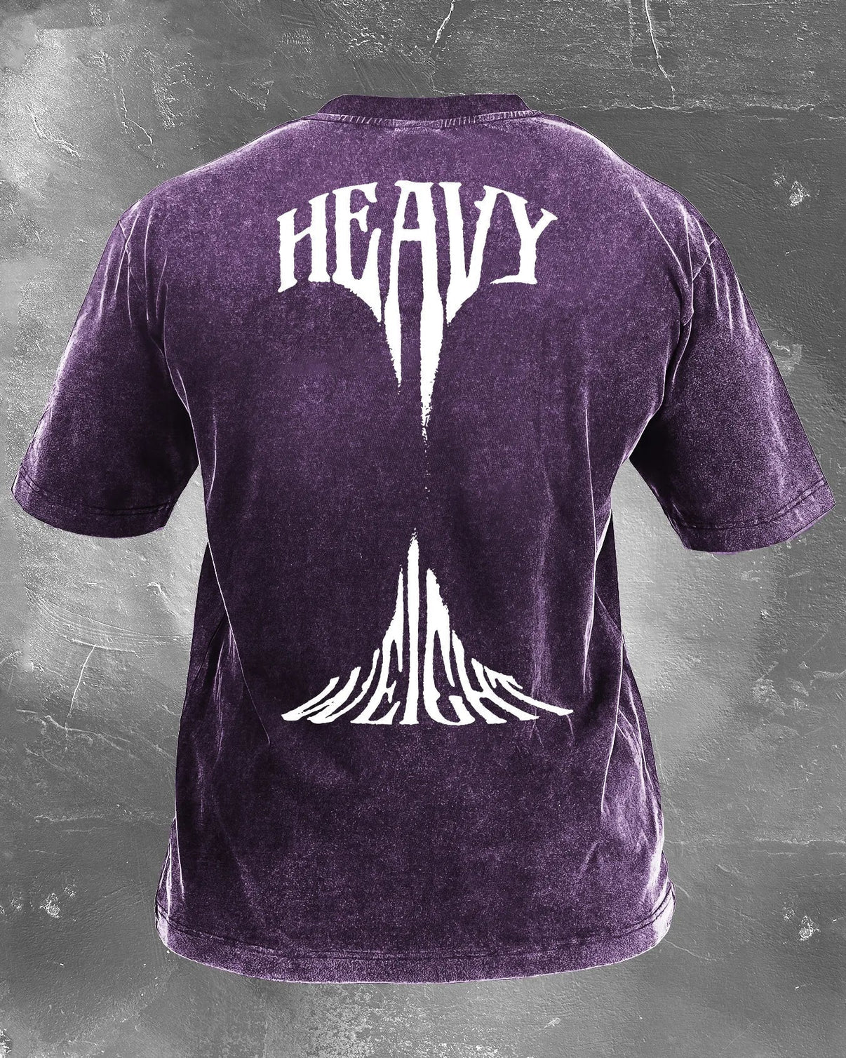 HEAVYWEIGHT MEN'S WASHED T-SHIRT - Gymfit