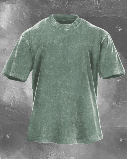 HEAVYWEIGHT MEN'S WASHED T-SHIRT - Gymfit