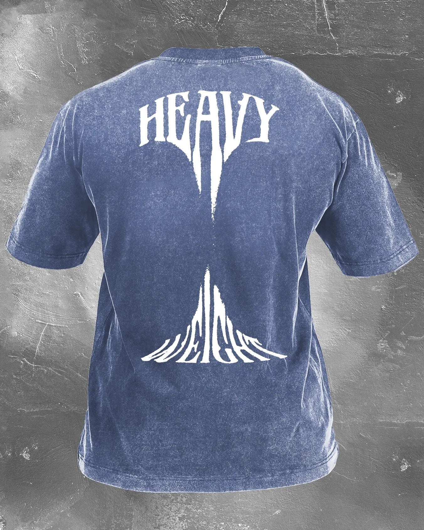 HEAVYWEIGHT MEN'S WASHED T-SHIRT - Gymfit