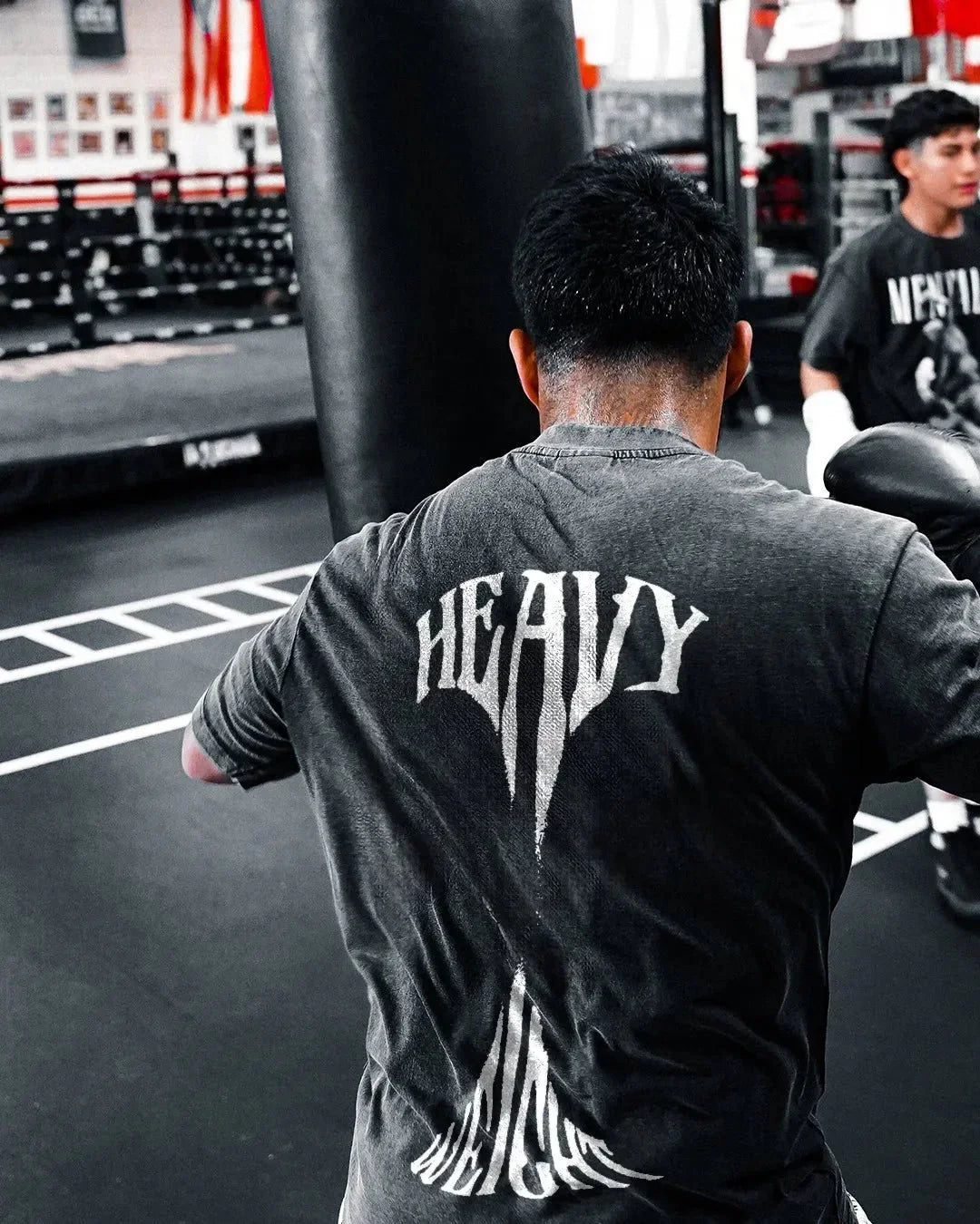 HEAVYWEIGHT MEN'S WASHED T-SHIRT - Gymfit