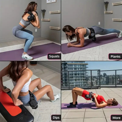 Hip training belt for weights