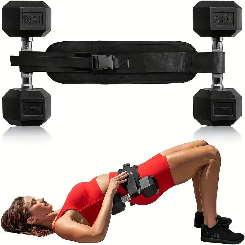 Hip training belt for weights