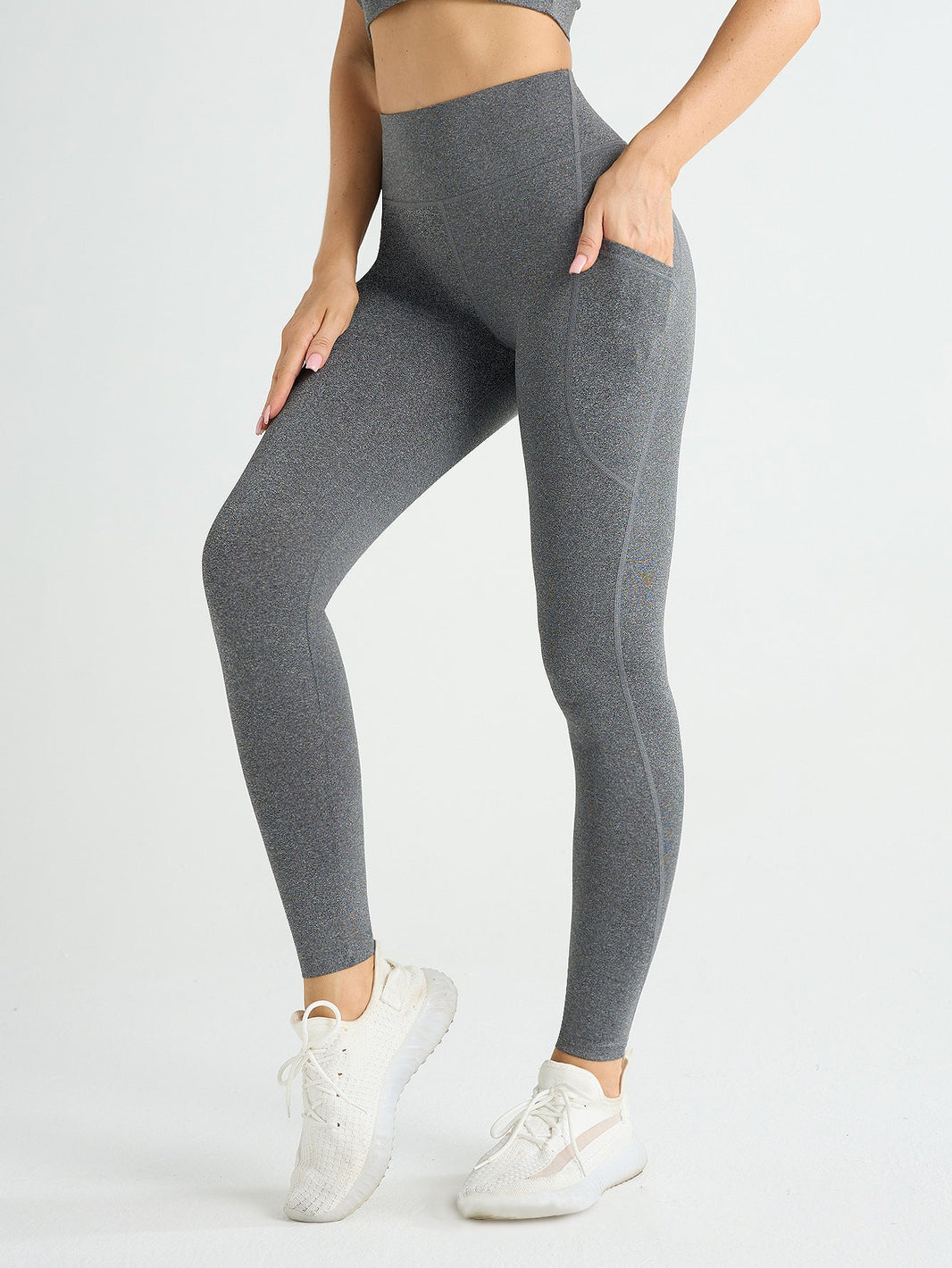 High-waisted leggings with pocket - Gymfit