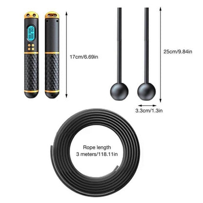 Jump rope with digital calorie counter - Gymfit