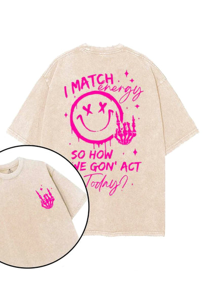 HOW WILL WE ACT TODAY T - SHIRT - Gymfit