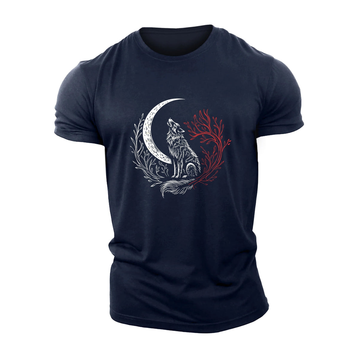 Howling Wolf T-Shirt - Gymfit