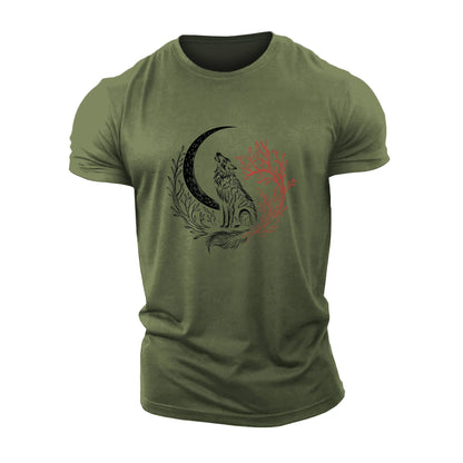 Howling Wolf T-Shirt - Gymfit