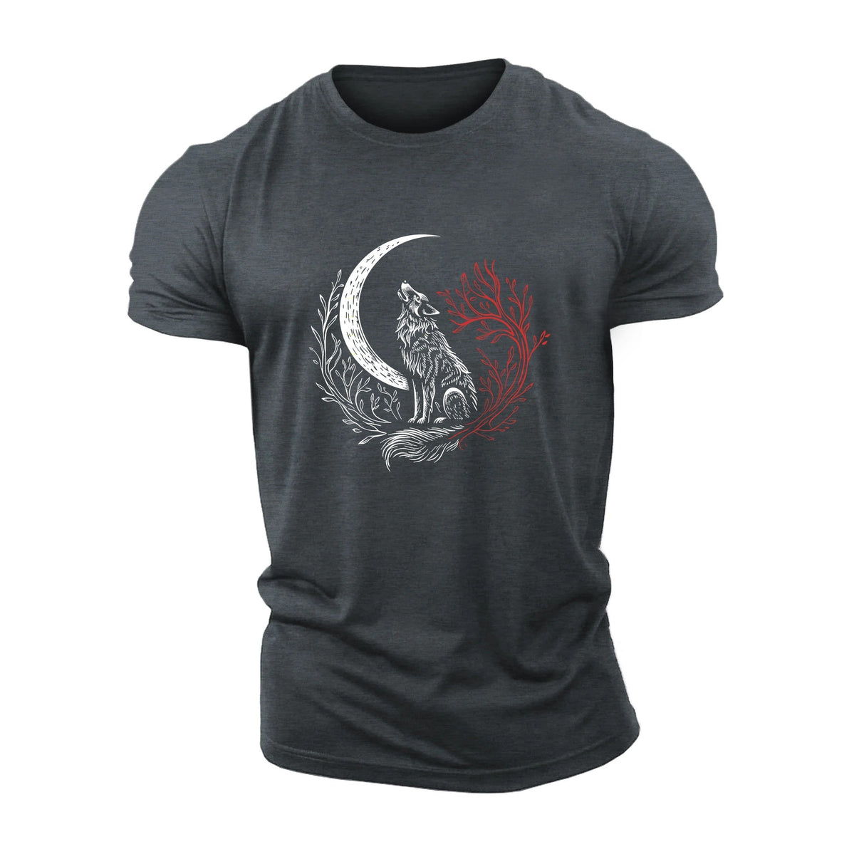Howling Wolf T-Shirt - Gymfit