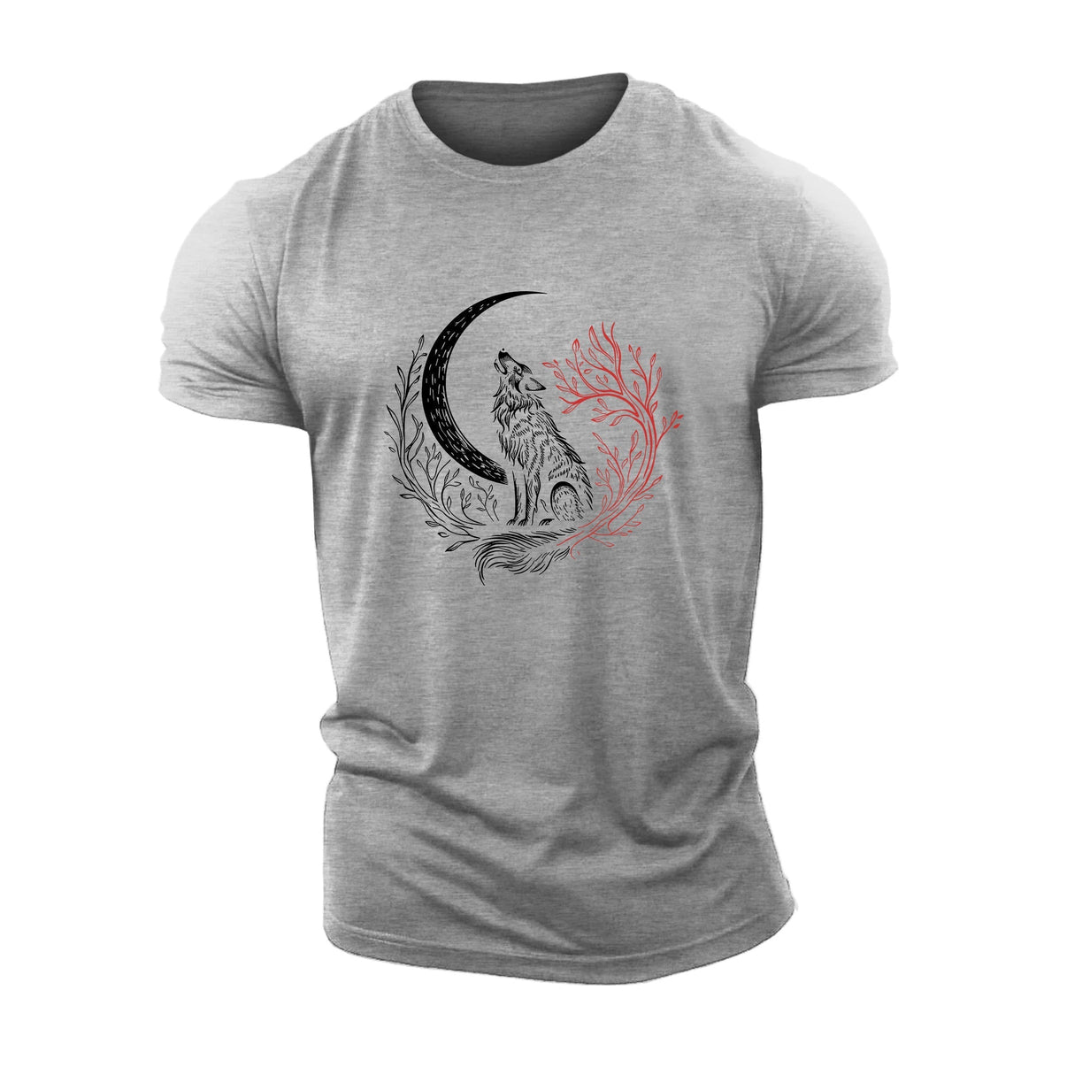 Howling Wolf T-Shirt - Gymfit