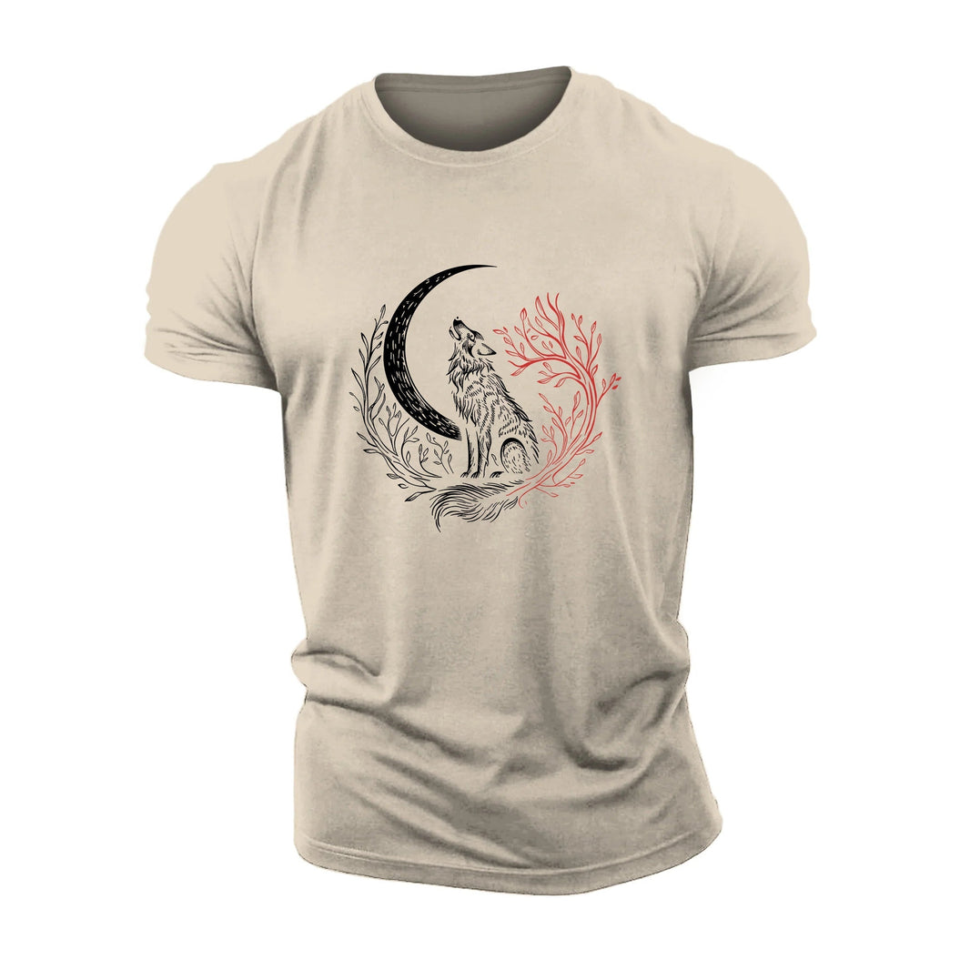 Howling Wolf T-Shirt - Gymfit