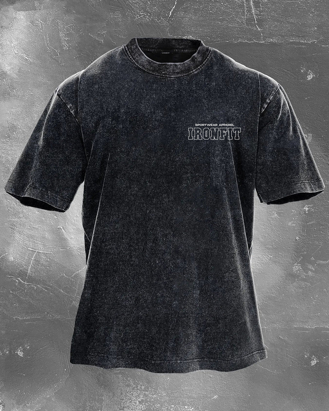 IRONFIT FITNESS CLUB WASHED T-SHIRT