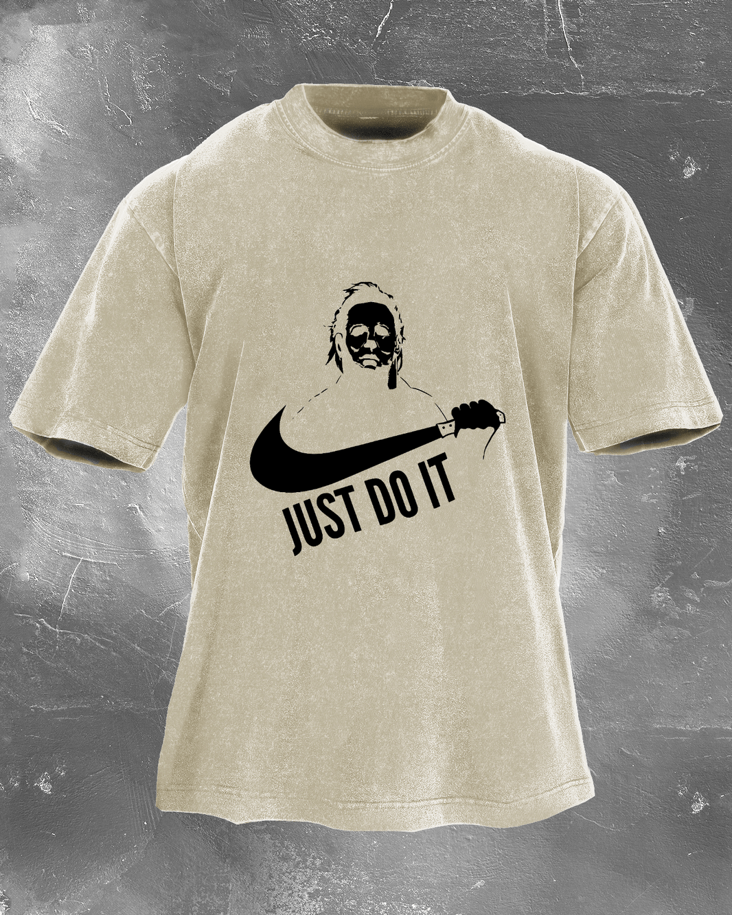 Just do it Men's Washed T-Shirt - Gymfit