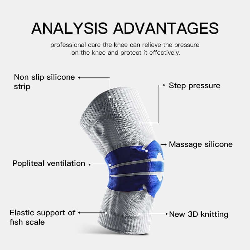 Knee support for knee problems - relieve pain and improve mobility - Gymfit