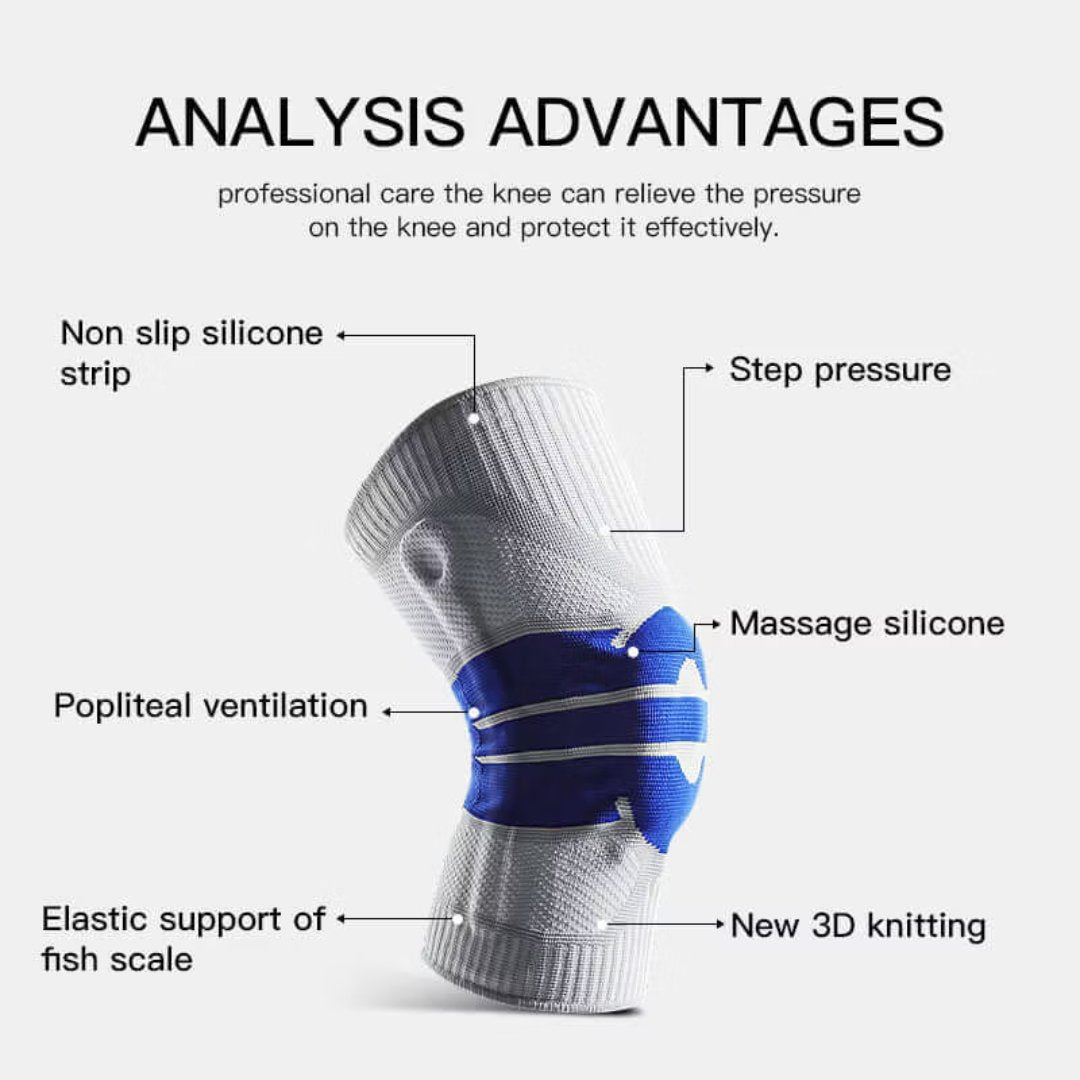 Knee support for knee problems - relieve pain and improve mobility - Gymfit