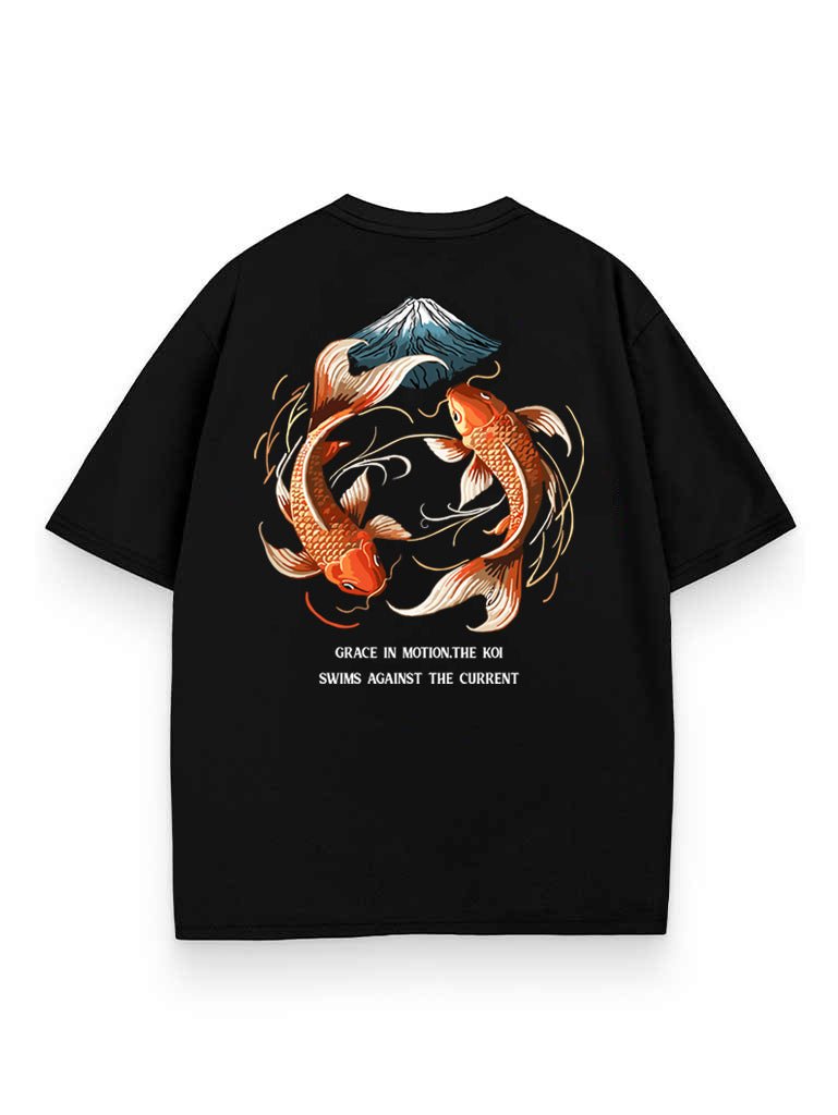 KOI FISH OVERSIZE T-Shirt - Gymfit