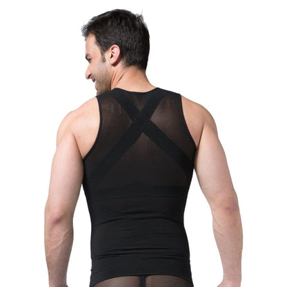 Body business compression shirt shapewear slimming undershirt