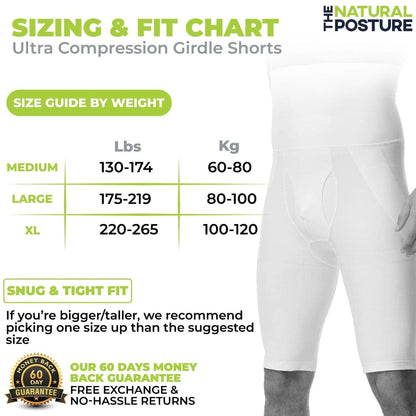 Body business shapewear girdle shorts with compression