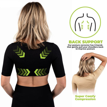 Body business shapewear arm shapers and posture aids
