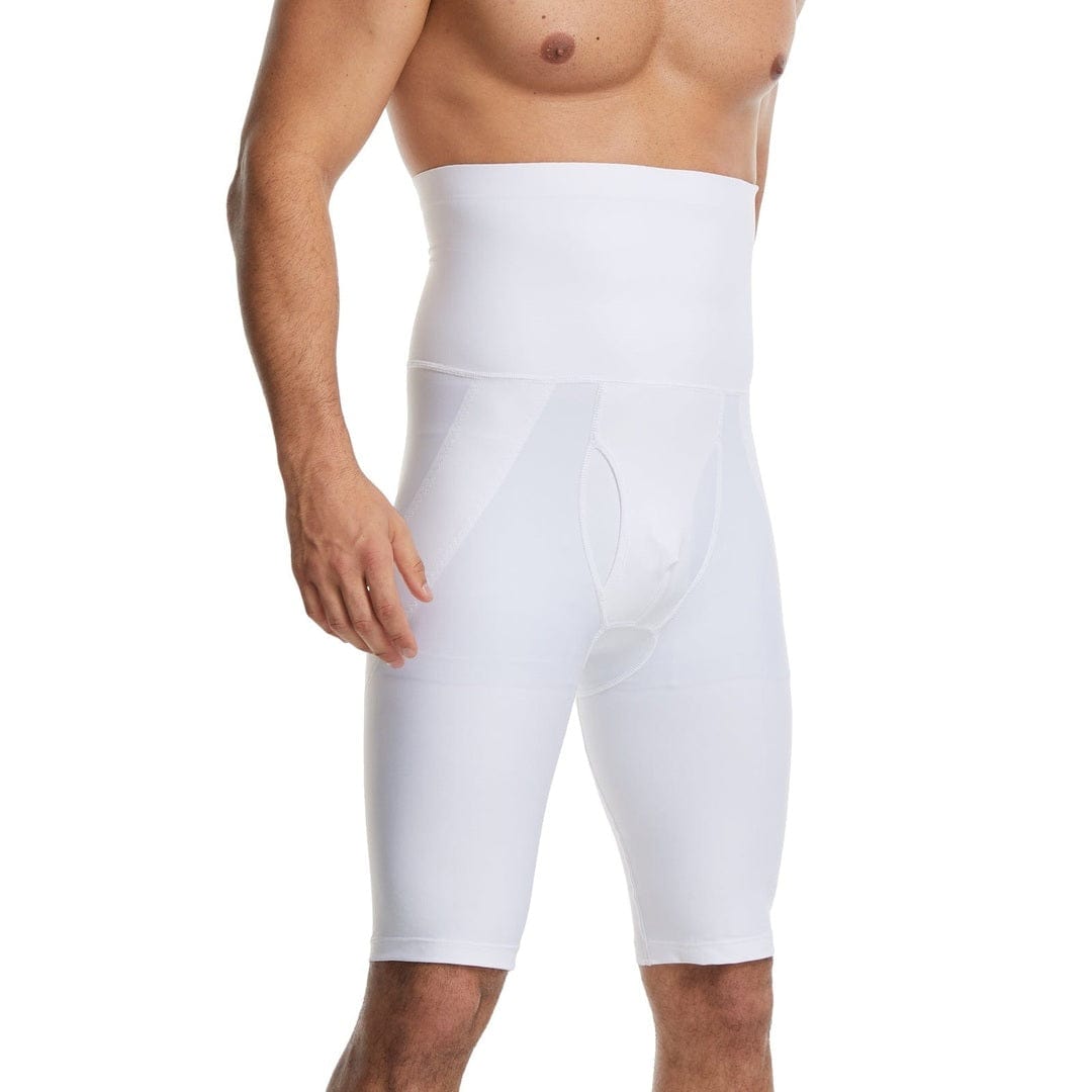 Body business shapewear white / medium girdle shorts with compression