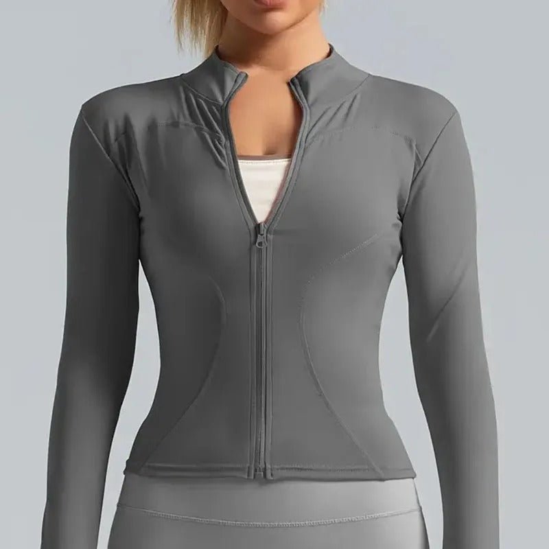Lightweight zip-up jacket for women - Gymfit