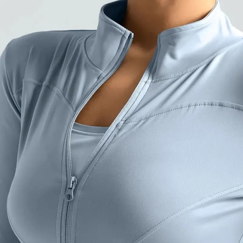 Lightweight zip-up jacket for women - Gymfit