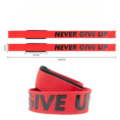 Lifting Bands - NEVER GIVE UP - Gymfit