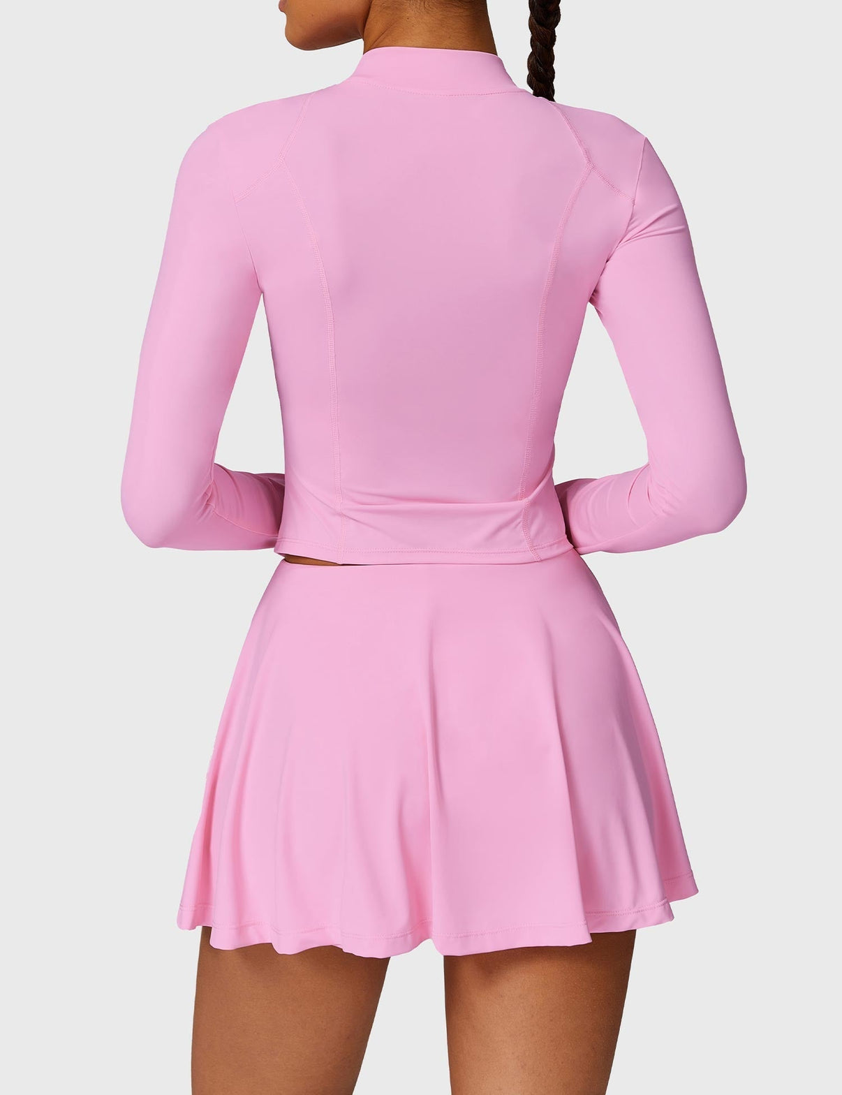 Long-Sleeve Tennis Skirt Sets - Gymfit