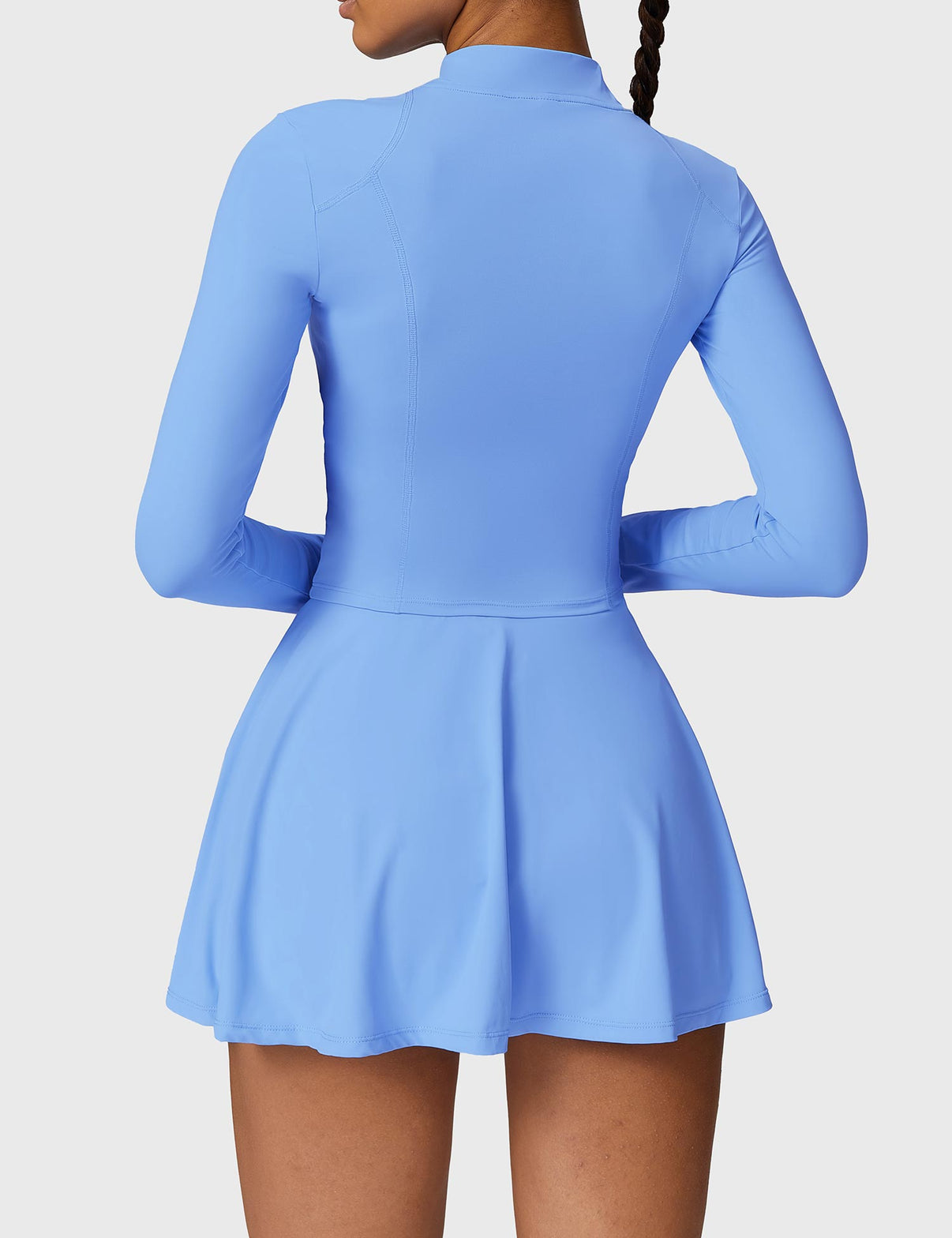 Long-sleeved tennis skirt sets - Gymfit