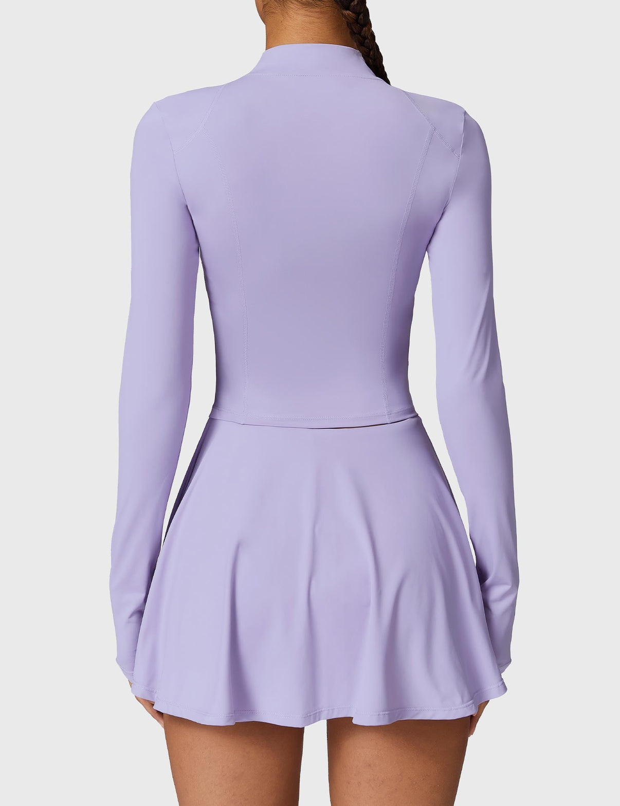 Long Sleeve Tennis Skirt Sets - Gymfit