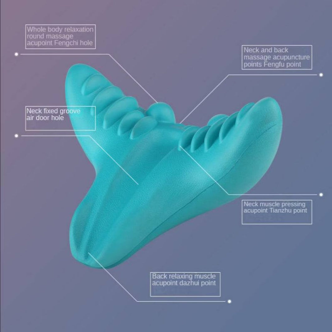 Massage head shape for effective neck relief and better posture - Gymfit