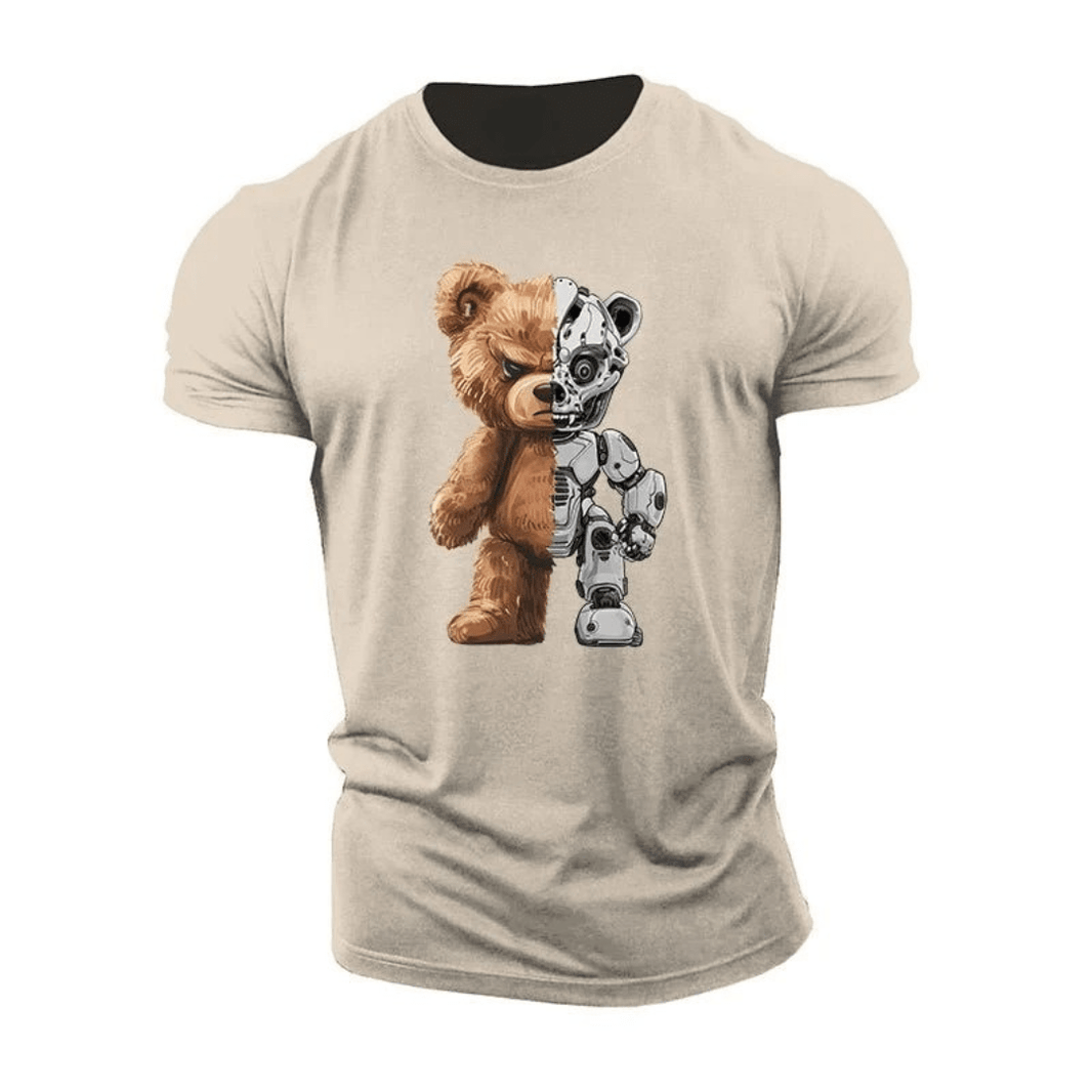 Mechanical Bear T-Shirt - Gymfit