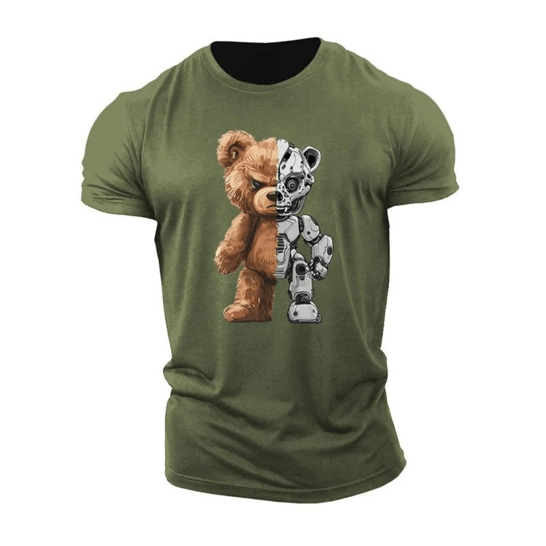 Mechanical Bear T-Shirt - Gymfit