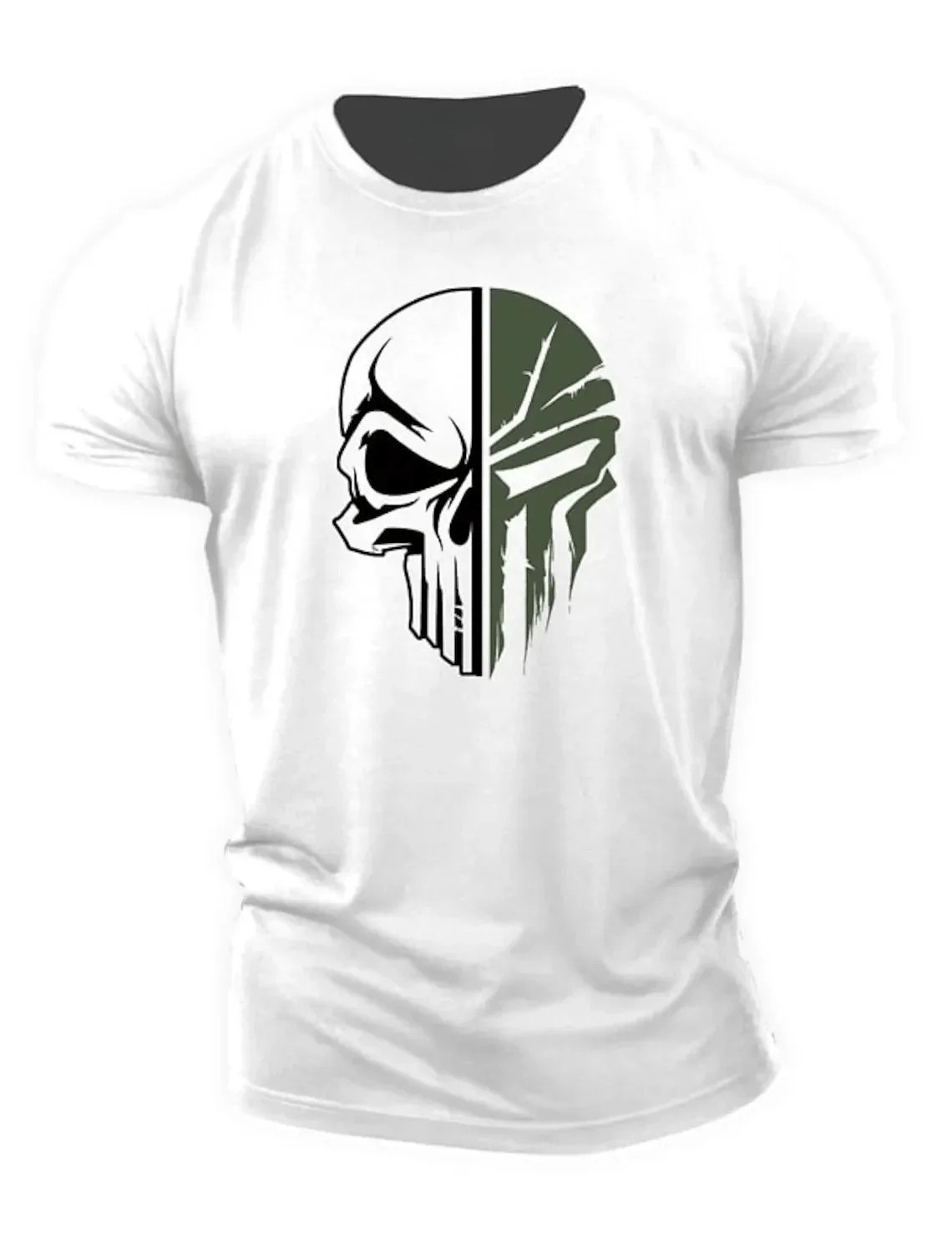 Military Skull T-Shirt - Gymfit