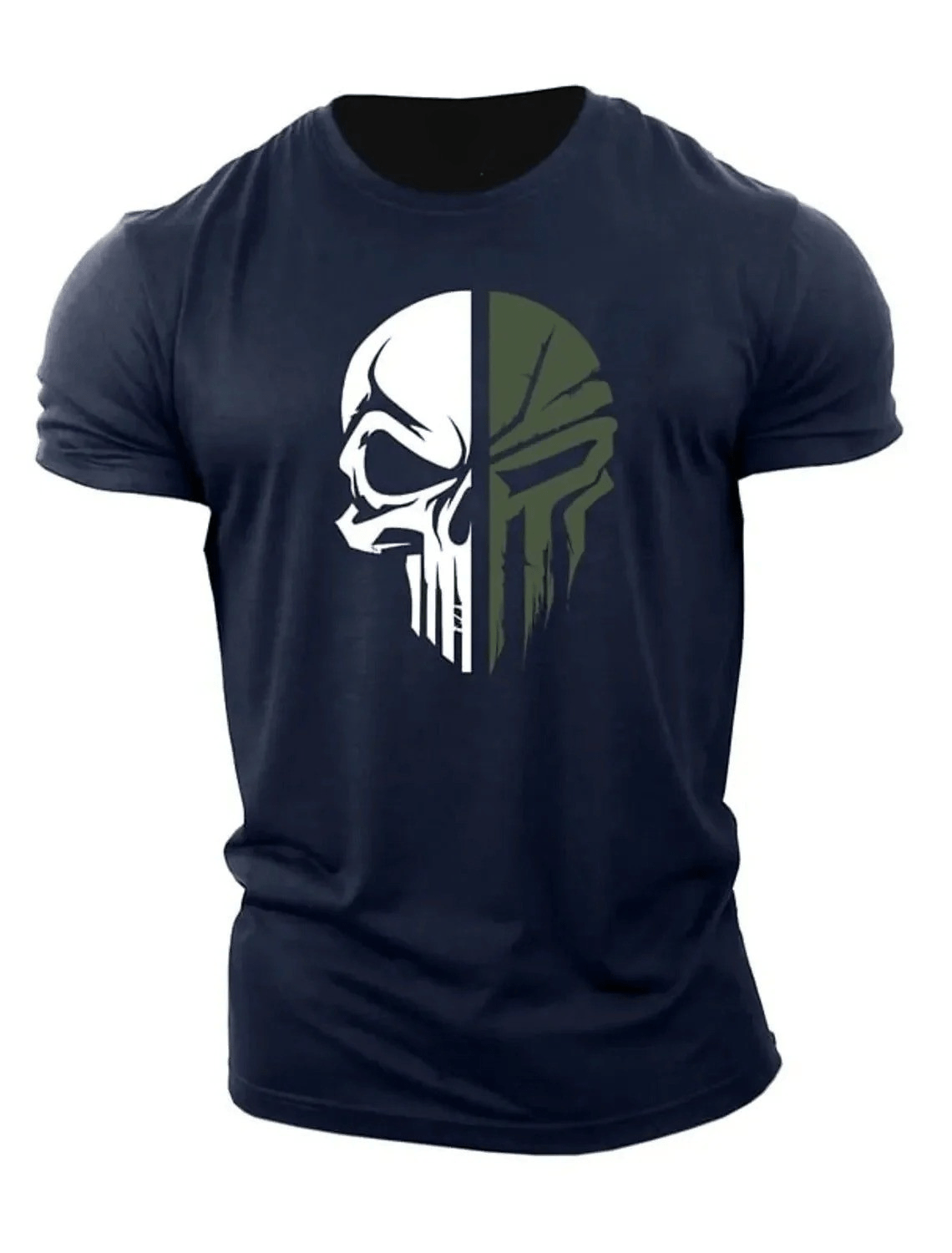 Military Skull T-Shirt - Gymfit