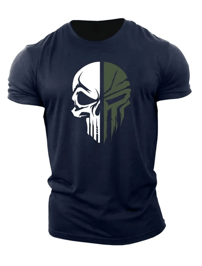 Military Skull T-Shirt - Gymfit