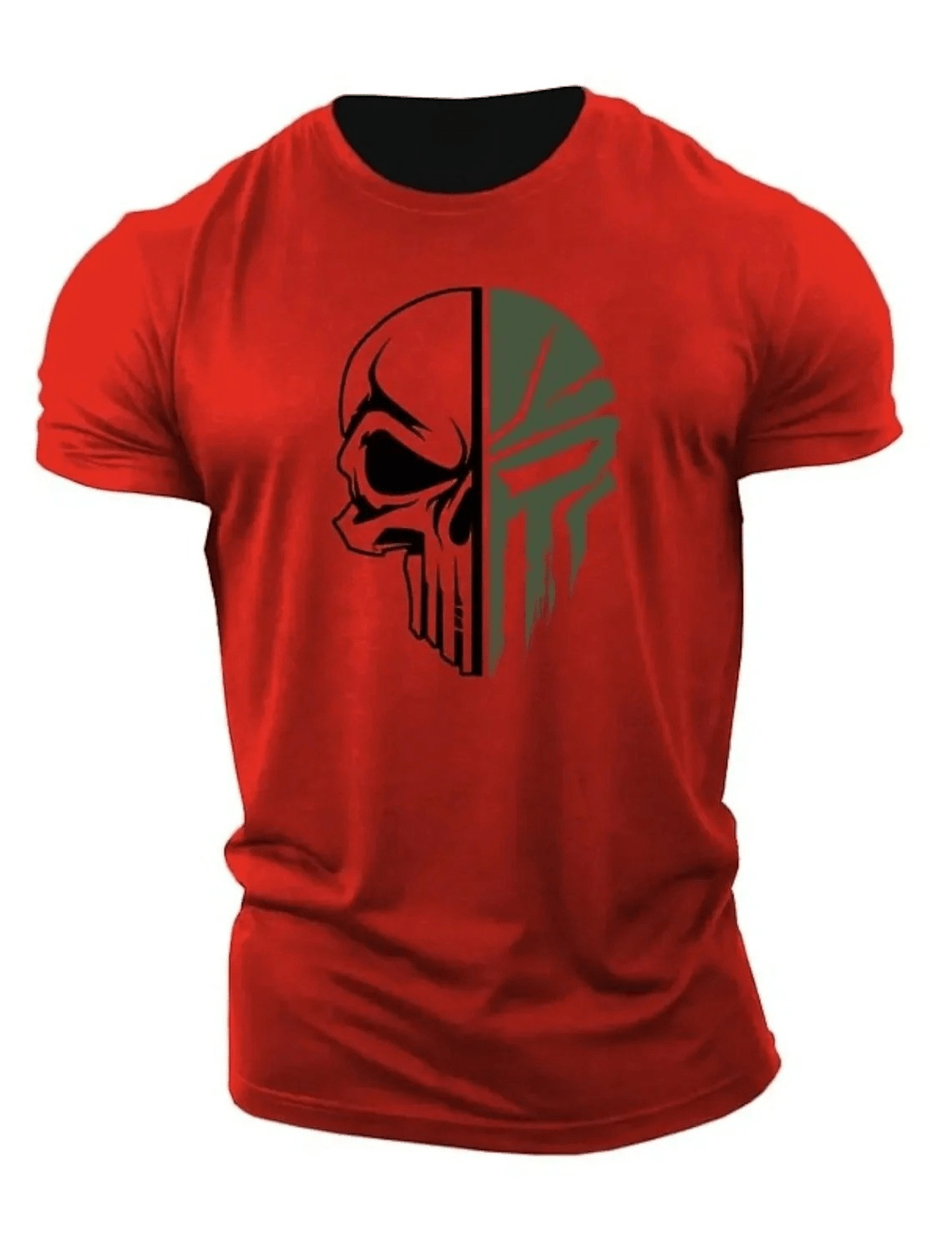 Military Skull T-Shirt - Gymfit