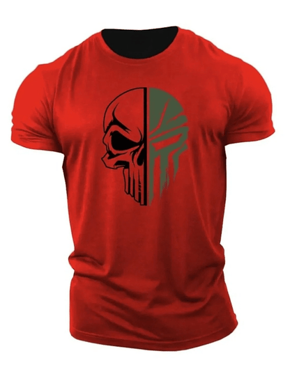 Military Skull T-Shirt - Gymfit