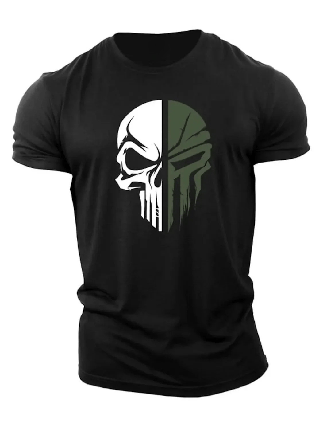 Military Skull T-Shirt - Gymfit