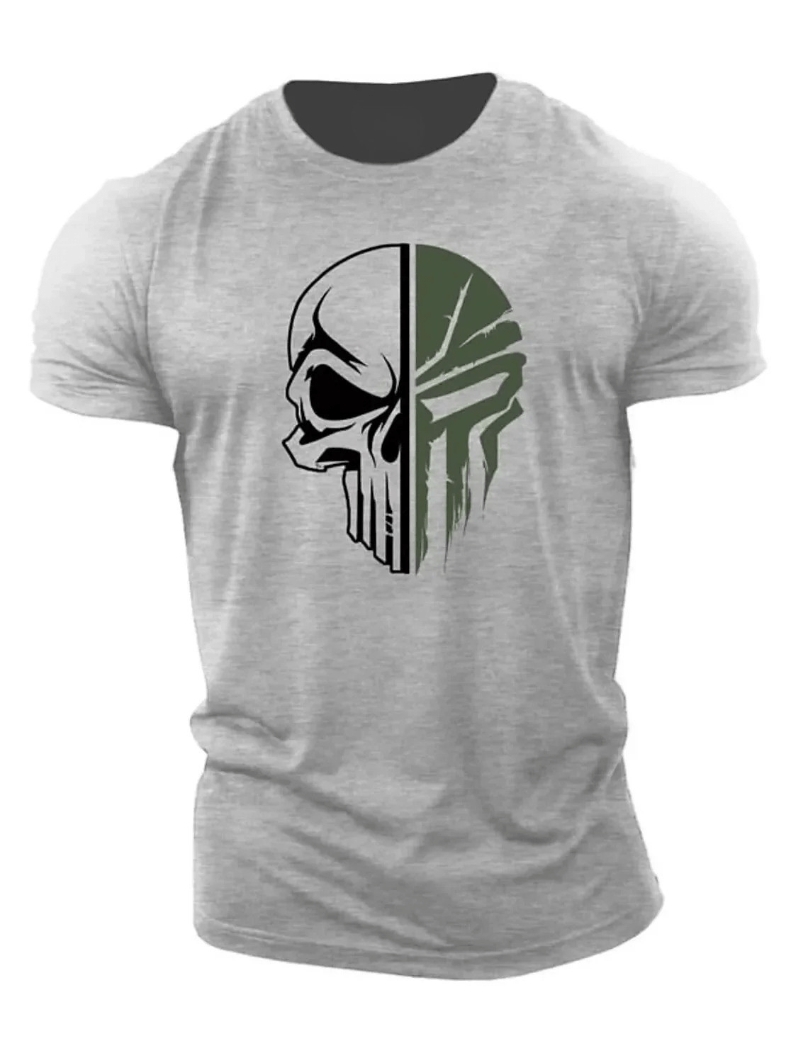 Military Skull T-Shirt - Gymfit