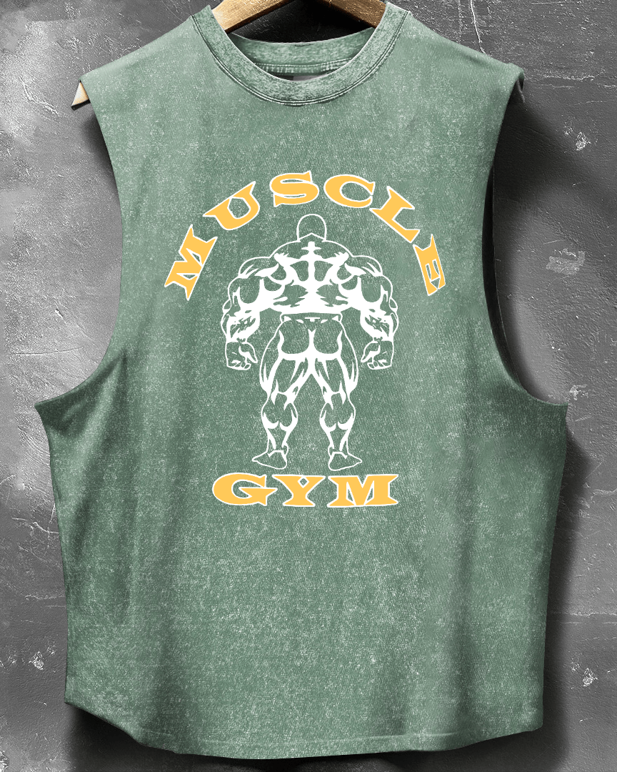 MUSCLE GYM SLEEVELESS TANK - Gymfit