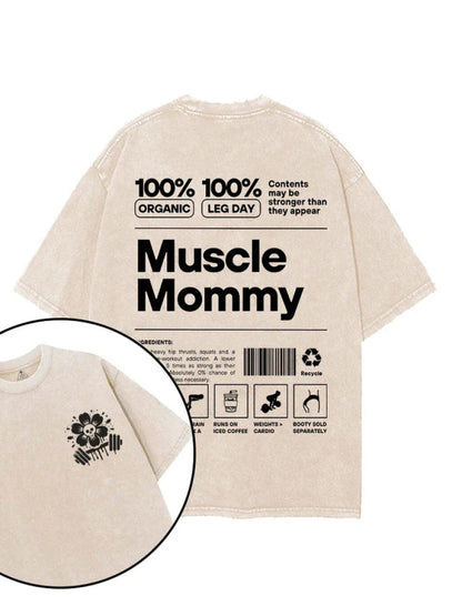 MUSCLE MOMMY GYM T-SHIRT - Gymfit