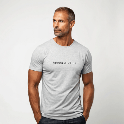 Never Give Up T-Shirt - Gymfit