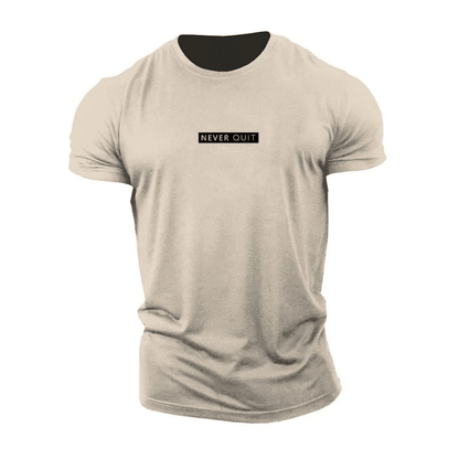 Never Quit T-Shirt - Gymfit