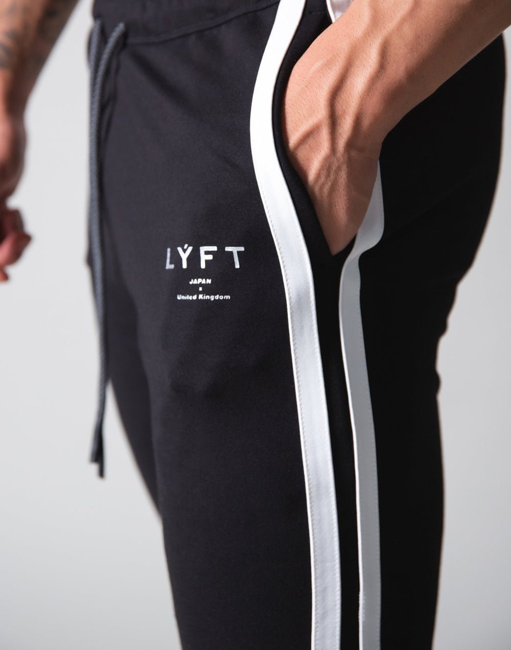 NEW Gymfit LYFT Stripe Lyft Jogging Pants - Gymfit