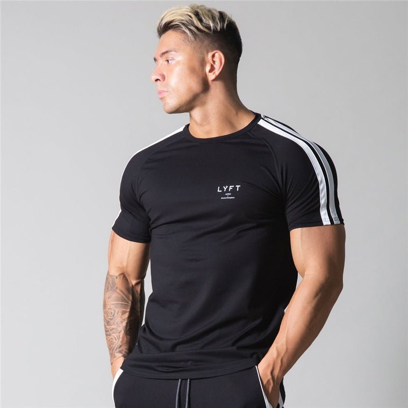 NEW LYFT Stripe T-Shirt - Gymfit