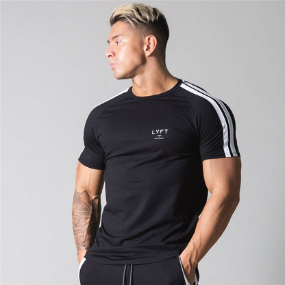NEW LYFT Stripe T-Shirt - Gymfit