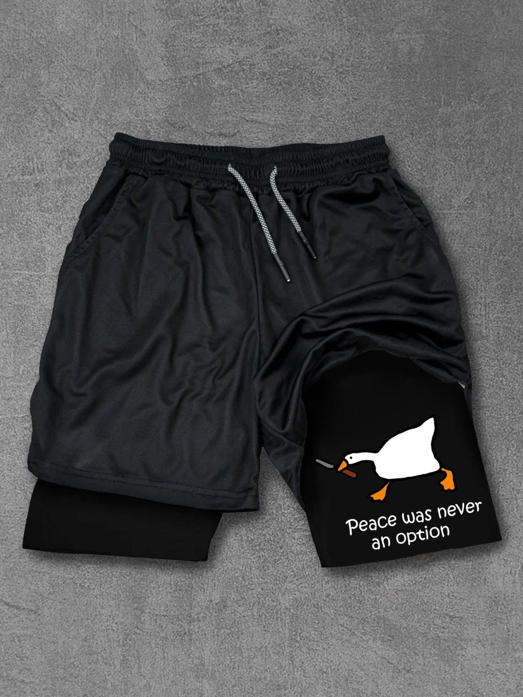 Peace was never an option - Performance Training Shorts - Gymfit