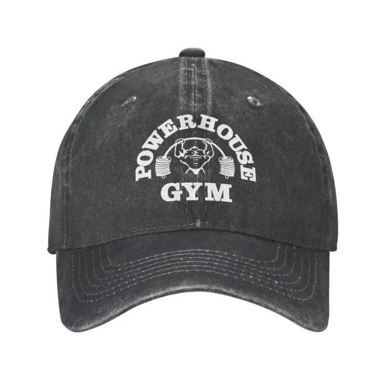 Powerhouse Classic Cotton Cap - Adjustable - Gymfit