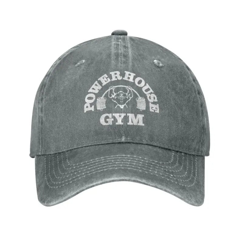 Powerhouse Classic Cotton Cap - Adjustable - Gymfit